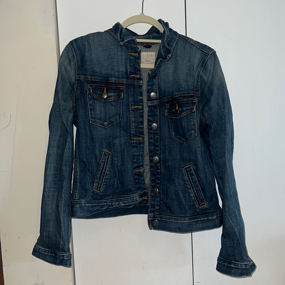 J crew perfect condition Jean jacket! - Picture 1 of 4